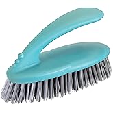 Vigar Multifunctional Pack, Hard and Resistant Bristles, Scrub Brush with Ergonomic Handle for Bathroom, Shower, Bathtub, Til