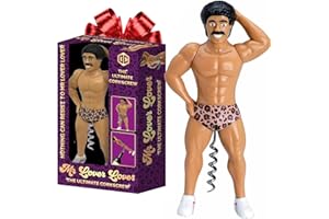 Original Cup Korkenzieher Mr Lover Lover® | Korkenzieher Figur | Premium-Qualität | Beste Corkscrew | Steeve | Ungewöhnlich | Lustig für Aperios | 100% Spaß | versetzt | Humor | Geschenkidee | SparkL®