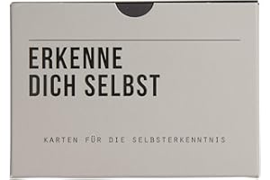 ‎THE SCHOOL OF LIFE The School of Life | ERKENNE DICH SELBST | KARTENSET interaktives KARTENSET für die bessere Selbsterkenntnis | 60 Karten | 🇩🇪 deutschsprachige Ausgabe