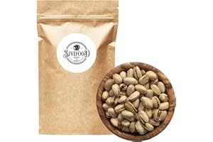 SIVIFOOD SPIRIT - OF - ORIENT SIVIFOOD pistacchi arrostito e salati raffinati con limone e sale marino 500g - pistacchi tostati deliziosi e croccanti con un aroma fruttato di limone e pistacchi con sale cristallino