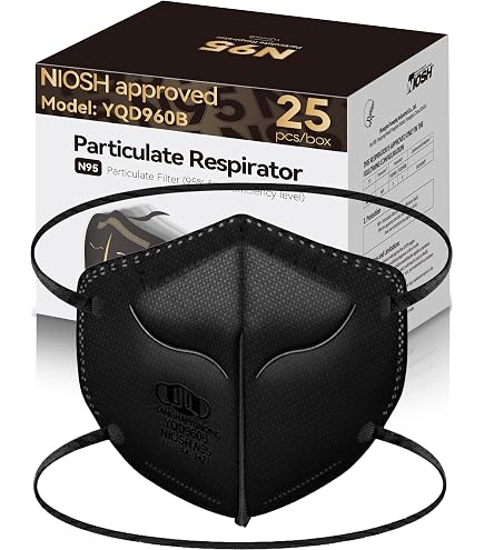BYD CARE N95 Particulate Respirator, Box of 20 pcs : Amazon.in