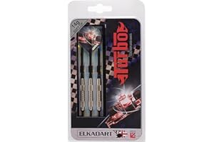 ‎B BEST SPORTING B Best Sporting Elkdart Dartpfeile Turbo, 3 Soft-Tip-Pfeile mit Etui, mit 10 g, 12 g, 14 g, 16 g und 18 g