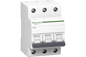 SCHNEIDER ELECTRIC Schneider A9K02325 Disyuntor K60N 3P, 25A, C característica, 6kA