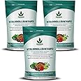 Havintha Natural Shampoo for Hair with Amla Reetha Shikakai Methidana Hibiscus Bhringraj Brahmi and Flax Seed Powder, 227gm (PACK OF 3)