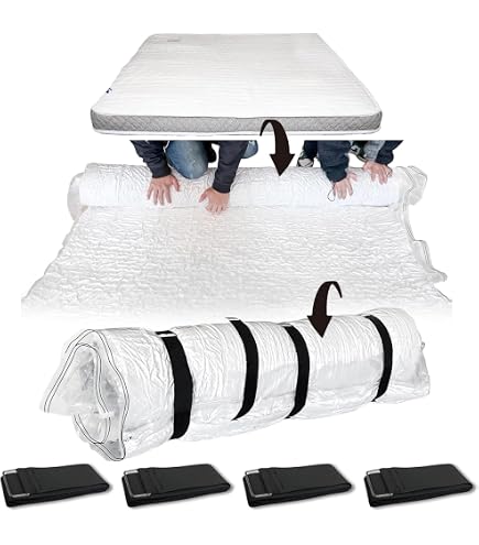 Lot de 2 sacs de 220 x 100 cm sous vide pour matelas pour matelas moins de 200 x 90 cm, épaisseur inférieure à 6 cm, grands sacs sous vide avec double