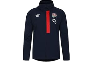 Umbro Mens England Rugby Hooded Jacket 2023 2024 Outerwear
