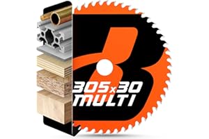 BAUBECK Parent Lame scie circulaire PRO+ (Multi Matériau, Ø305x30mm)