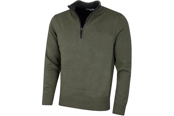 Calvin Klein Golf Hommes Pull en Coton