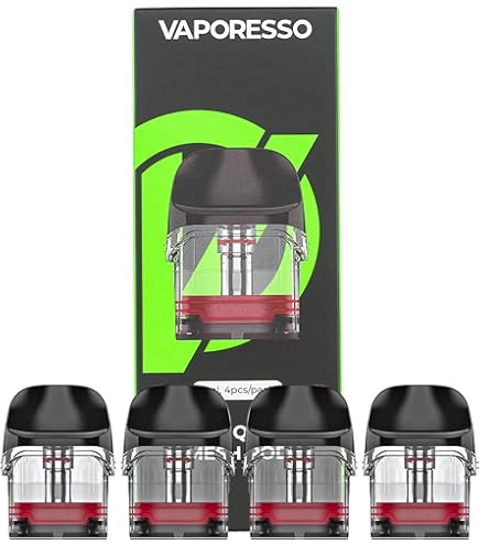 Vaporesso Luxe Q 2 ml Replacement Pods with Coil (Pack of 4) Resistance 1.0  Ohm : Amazon.de: Electronics & Photo