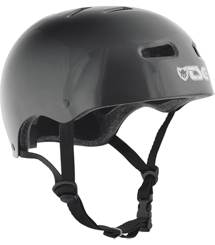 Casco TSG Evolution Low Fit - Casco Per Skateboard E Bici, Nero Satinato, Taglia XXL - Foto 6