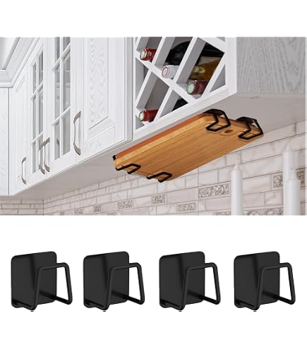 Support Planche à Découper Sous Meuble - Étagère De Rangement Ultra-Pratique Pour Cuisine Organisée Et Gain De Place Maximal