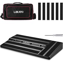 Alimentatore Per Pedali Effetti Chitarra Camola - 10 Uscite Isolate, 9V/12V/18V Regolabili, Con USB, 300-500 MA