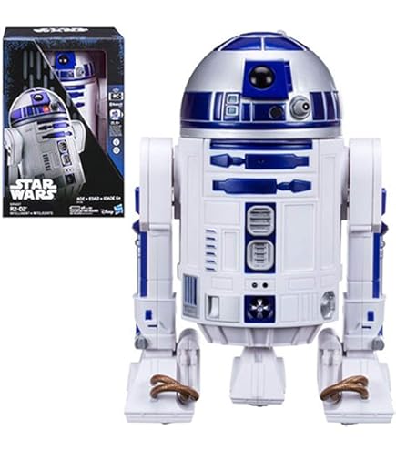 Clementoni R2D2 De Star Wars – Robot Interactivo De 80+ Piezas Para Montar, Con Luces LED, Sonidos Y Control Por App (Modos Tiempo Real, Coding Y Galería), A Partir De 8 Años