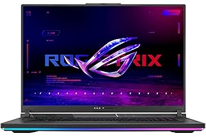 ASUS ROG STRIX-G18-G814JV-N6055W PC Portable Gamer 18" QHD+ 240Hz Intel Core i7-13650HX RTX 4060 8 GB TGP 140W 32Go RAM DDR5 1TO SSD MVMe M.2 PCIe4, Windows 11Home Clavier AZERTY Rétroéclaire RGB
