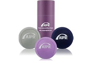 AIPIE Bolas Antiestrés 3 Bolas de Masaje 6 cm Fortalecedores de Agarre para la Mano Kit de Entrenamiento para Practicar Las Manos, Pelota de Alivio de Estrés Pelota Mano Ejercicio