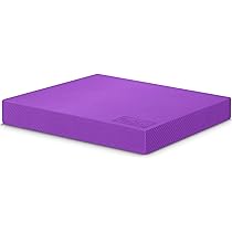 Yes4All CAAH Balanskussen, schuimbalanskussen voor sportschool, fitnessoefening, favoriete pad voor thuis en op het werk - paars L