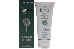 L'Erbolario Absinthium para él crema de afeitar con tres especies de Artemisia