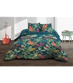 Draps De Lit Parure Drap Plat Drap-housse 140x190 2 Taies