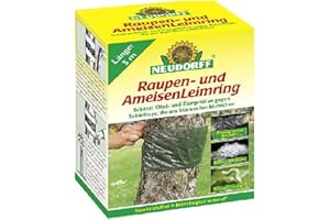 GROWMANIA.ES GROWMANIA 5-metrowa taśma klejona do drzew Neudorff | Samoprzylepna trąbka owadów | Ochrona drzew gąsienicowych