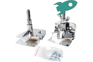 Hunt The Moon HTMHINGES Screen Printing Hinges Registration Clamps, Chrome, One Size