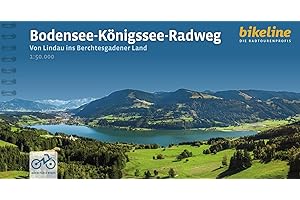Bodensee-Königssee-Radweg: Von Lindau ins Berchtesgadener Land. 450 km, 1:50.000, GPS-Tracks Download, LiveUpdate (Bikeline Radtourenbücher)