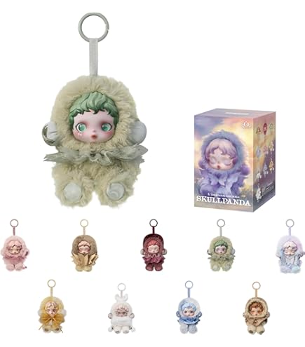POP MART Crybaby Peluche Shiny Series Nero 33 Cm – Giocattolo Da Collezione