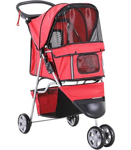 Tricycle bébé avec dossier (4 en 1) - OHMG - Grand rouge - Extérieur - Mixte - 3 roues