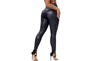 STARBILD Scrunch Butt Leggings da Donna, Push Up Pantaloni a Vita Alta Opaco Slim Fit