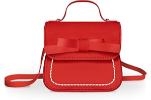 Mayplous Sac à bandoulière pour filles Petits enfants Sac à main avec fleur Mini sac à monnaie Sac à main Petit portefeuille pour enfant en bas âge 2-5 ans Hauteur 80-110cm / 31.5"-43.3"