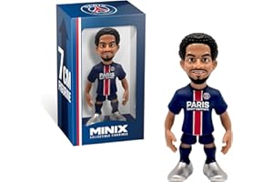 MINIX - Football Stars Mini Format - PSG - Warren Zaïre-Emery - Figurine à Collectionner 7cm