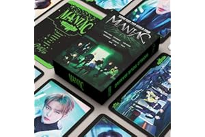 SAMSHINE Kpop Stray Kids Maniac Photocards 55 Piezas Stray Kids Lomo Tarjetas Stray Kids 2ND World Tour Maniac Album Cards Tarjetas Fotográficas Stray Kids Kpop Photocards Stray Kids Fans Regalo