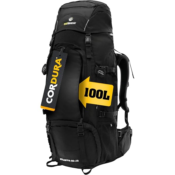 Festnight Praktisch XXL Wanderrucksack 75 L Rucksack Wandertasche 75 Liter Outdoor-Rucksack für Camping Reise Wandern