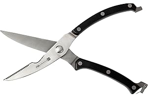 FMprofessional 21208.0 Trinciapollo in Acciaio Inox, Argento, 50 x 50 x 20 cm