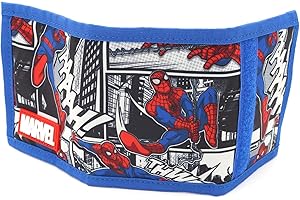 DISNEY Marvel Avengers Spider Man Super Comics - Cartera Plegable para niños