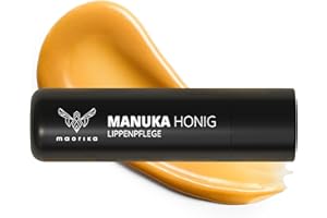 ‎MAORIKA maorika Manuka Lippenpflege - Natürliche Pflege mit hochwertigem Manuka Honig MGO 400+ Lippenbalsam für geschmeidige Lippen und bei Herpes