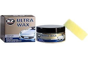 K2 Ultra SAMOCHODOWY WOX Carnauba Polski Ochrona UV Głęboki połysk ŚWIETNY BEADING 250 g darmowy aplikator