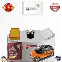 Kit Tagliando Completo Per Lancia Y 1.2 8V - Filtri + Olio 5W40 Elite (1996-2000) - Foto 4