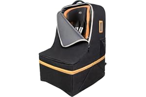 Hap Tim Sac de Voyage rembourré pour siège de Voiture, Housse de siège Auto pour Avion, Porte-siège de Voiture Portable pour Les Essentiels de l'aéroport, Sac à Dos de Voyage pour siège Auto pour