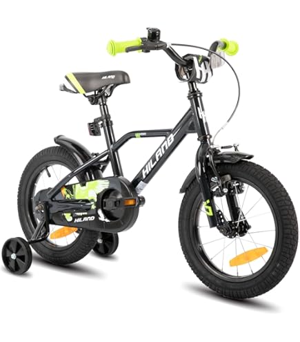 Bicicletta Bambino ProCross 14 Pollici | Con Stabilizzatori | Freni E Parafanghi | Rosso/Blu - Foto 3