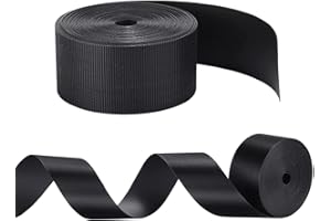 YEARNINGLIFE Spielzeugblocker für Möbel, Verstellbare Stoßstange, Schwarze Couch-Stopper,Couch Under Blocker, Spielzeugblocker Bett Dass Haustiere Oder Spielzeug Unter Das Sofa Oder Bett Gelangen (5CM Breit, 6M)