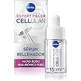 NIVEA Cellular Expert Filler - Wrinkle Filler Serum - With Micro Hyaluronic Acid - Moisturizing and Anti-Aging Facial Serum -