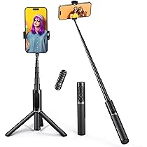 Bastone Selfie Con Treppiede Bluetooth 140cm | Telecomando Ricaricabile | Compatibile IPhone E Android