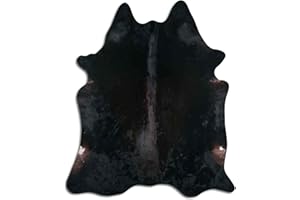 Livorio Premium Cowhide Rug Coffee Unique Natural Product from South America Cowhide Fur Real Fur