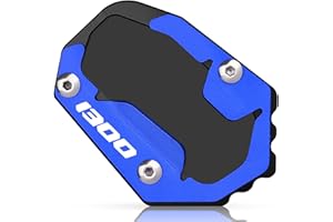 TREONK Extension de la Plaque de Béquille Latérale du Support de Moto Agrandir Pad Agrandir Agrandisseur de Béquille Latérale pour R1300GS R 1300 GS 2023 2024