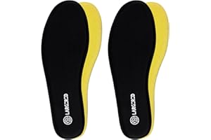 ‎LARGERED LARGERED 2 Paar Memory Foam Einlegesohlen für Damen Herren Weich Atmungsaktiv Schuheinlagen für Sneaker Arbeitsschuhe Wanderschuhe Sportschuhe Dämpfung Komfort Schuhe Einlagen