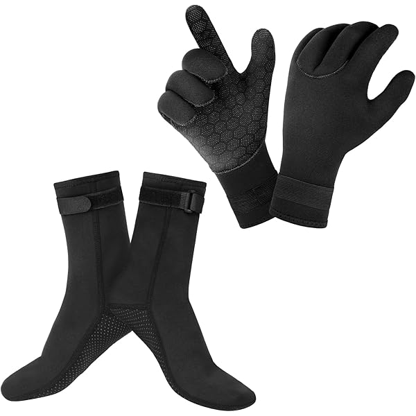 PAWHITS Gants de plongée en néoprène 3mm Anti-dérapant Thermique pour plongée sous-Marine PAWHITS Gants de plongée en néoprène 3mm Anti-dérapant Thermique pour plongée sous-Marine