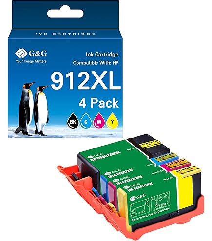 SUPERPRINT 912XL Zwart, Cyaan, Magenta, Geel
