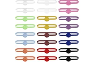 Maotrade 24 Stück Glasmarkierer Silikon Glas Markierung Trinkgläser Wiederverwendbar Trinken Marker Cup Marker Weinglasmarkierer für Zuhause Bar Party (Bunt)