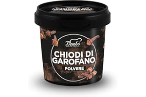 BEMBO QUALITÀ D'AUTORE Chiodi di Garofano in Polvere Bembo 65 g – Spezia Naturale e Aromatica – Senza Glutammato, Additivi o Coloranti – Confezione Protettiva Anti-Luce e Anti-Ossidazione.