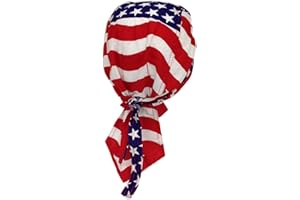 DOKTOR HARDSTUFF Rocker & Biker Bandana Cap - USA Flagge